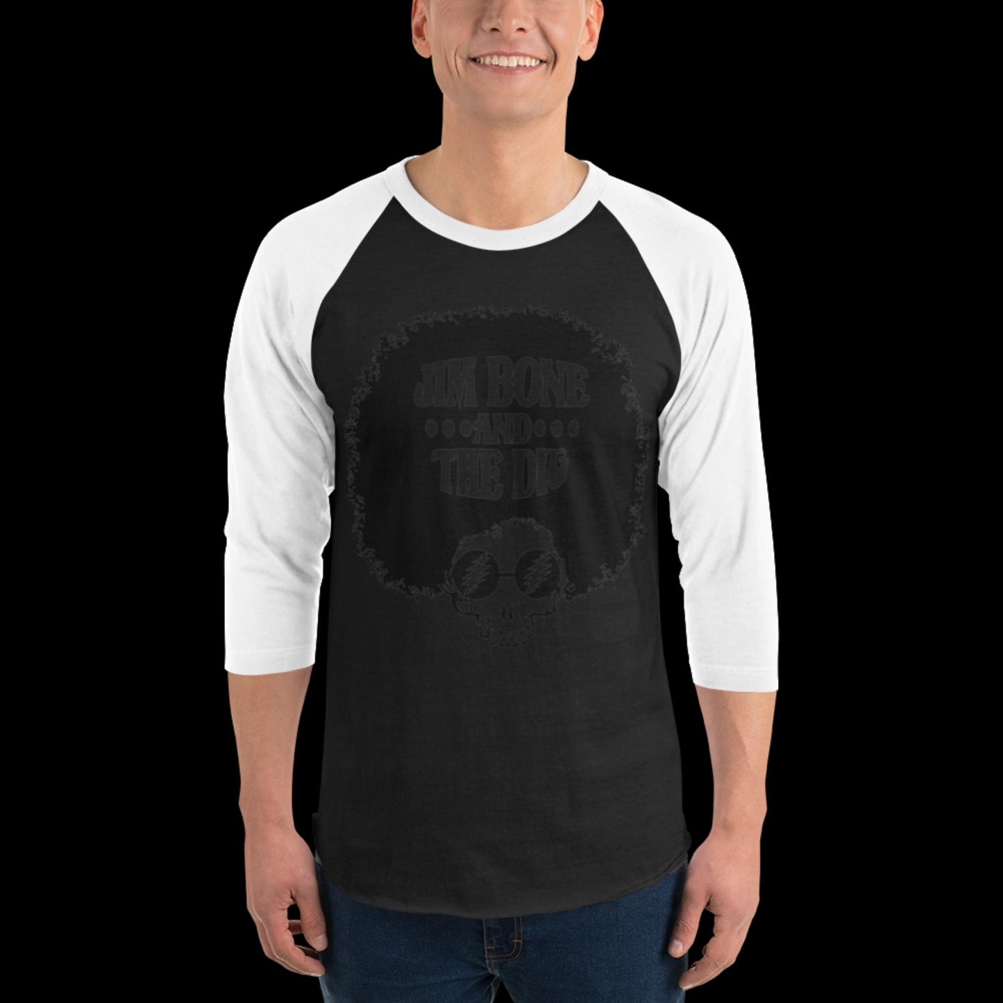 3/4 sleeve raglan shirt